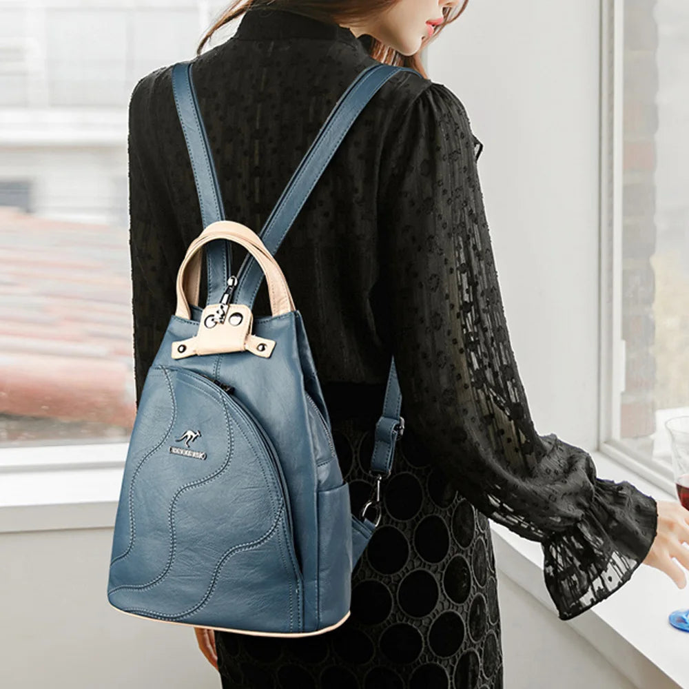 sac à dos cuir femme tendance - Looma