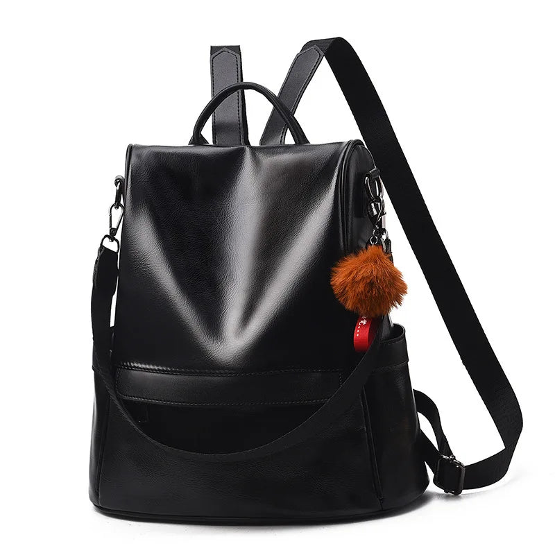 Sac à dos antivol femme en cuir - Venus