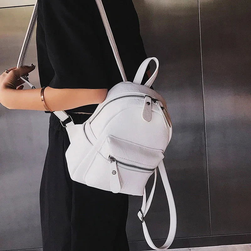 petit sac à dos uni femme - Bianca