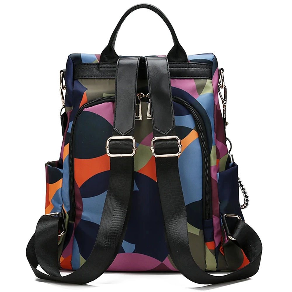 Sac à dos antivol femme avec imprimé - Senna