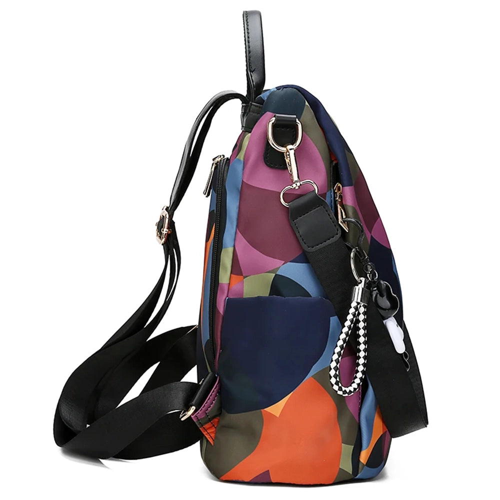 Sac à dos antivol femme avec imprimé - Senna