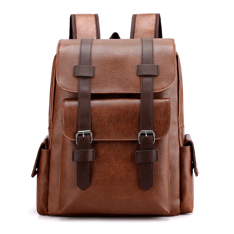 sac à dos cuir femme grande capacité et style rétro minimaliste - Volden