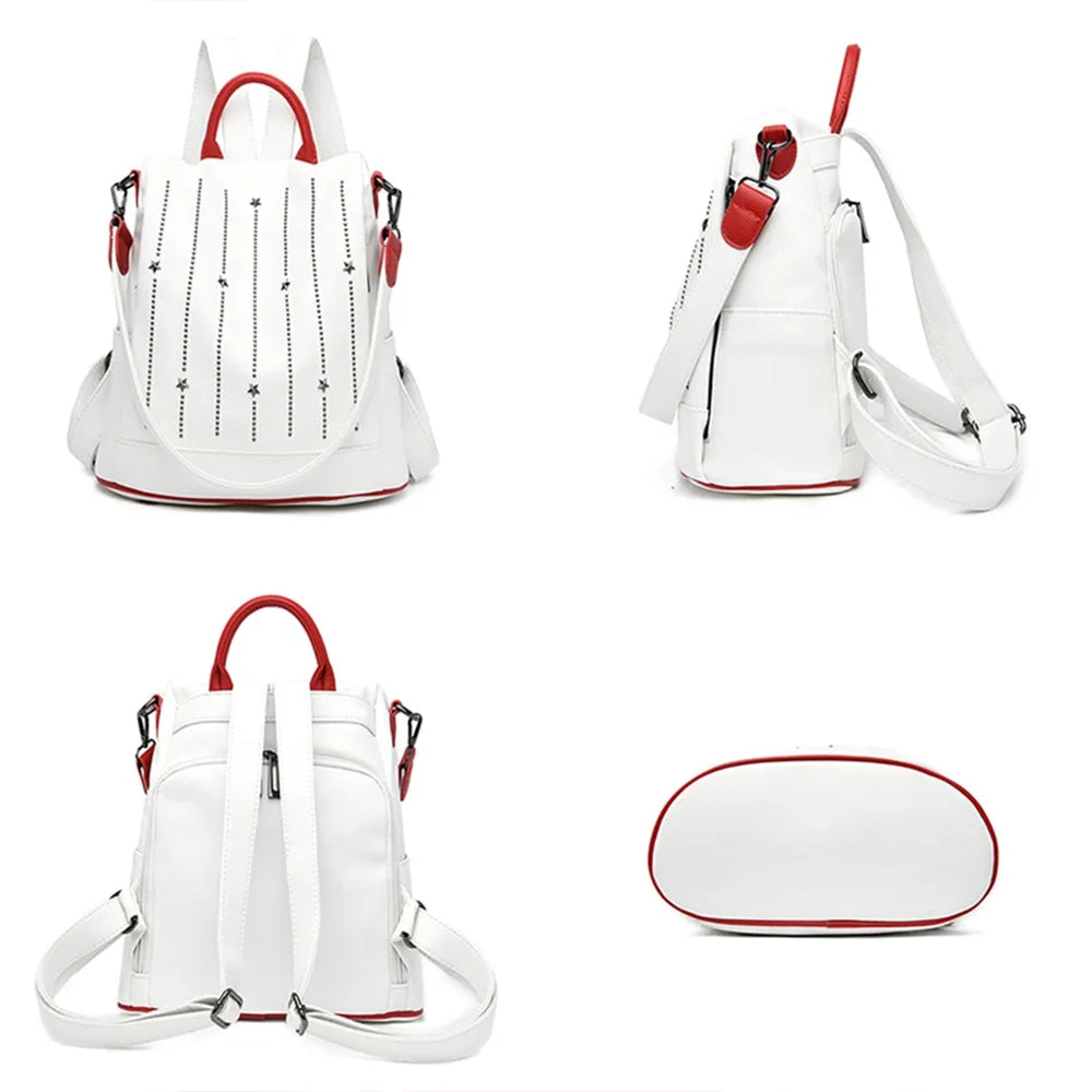 sac à dos antivol femme avec détails en métal - Reva