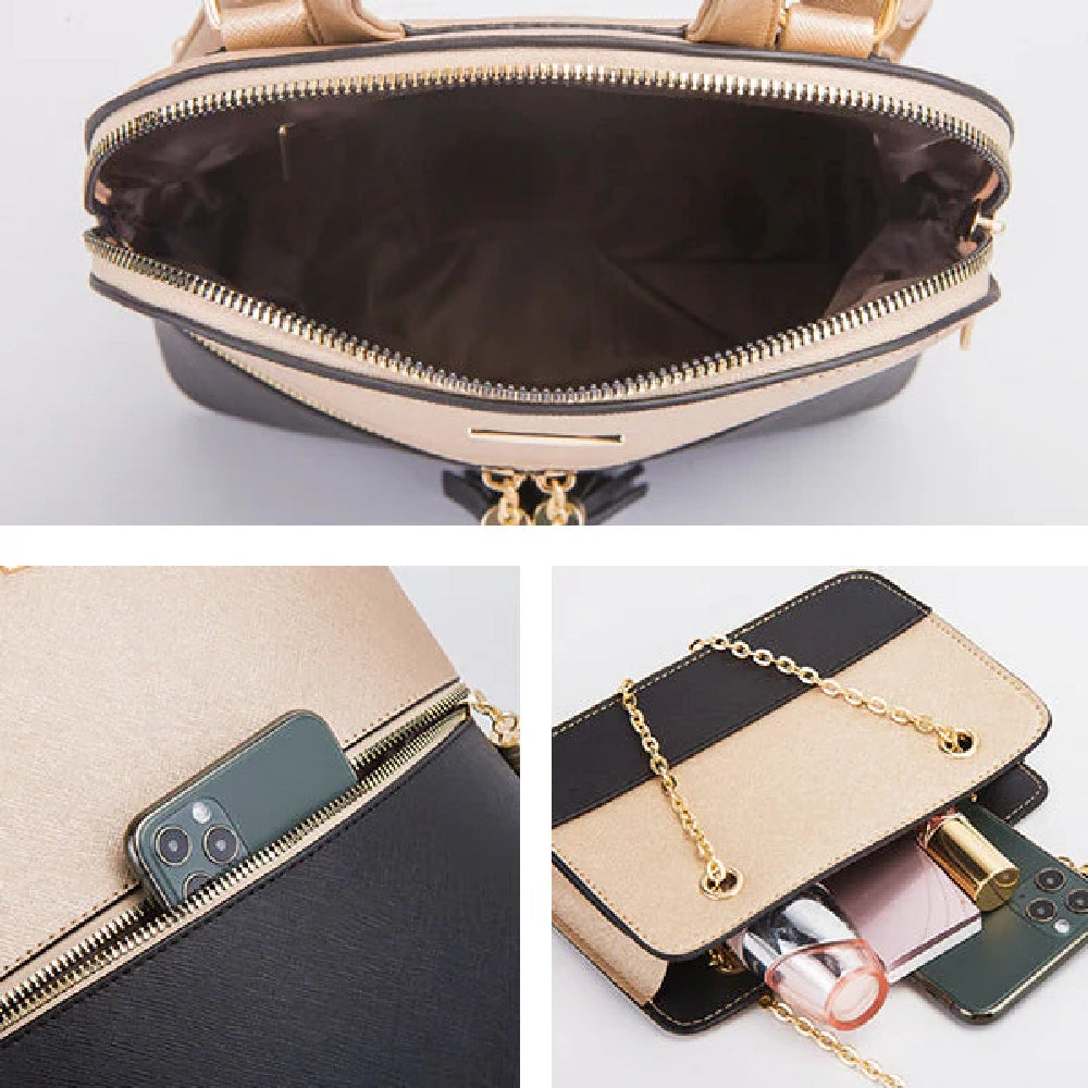 leren rugzak en bijpassende accessoires - Emperio