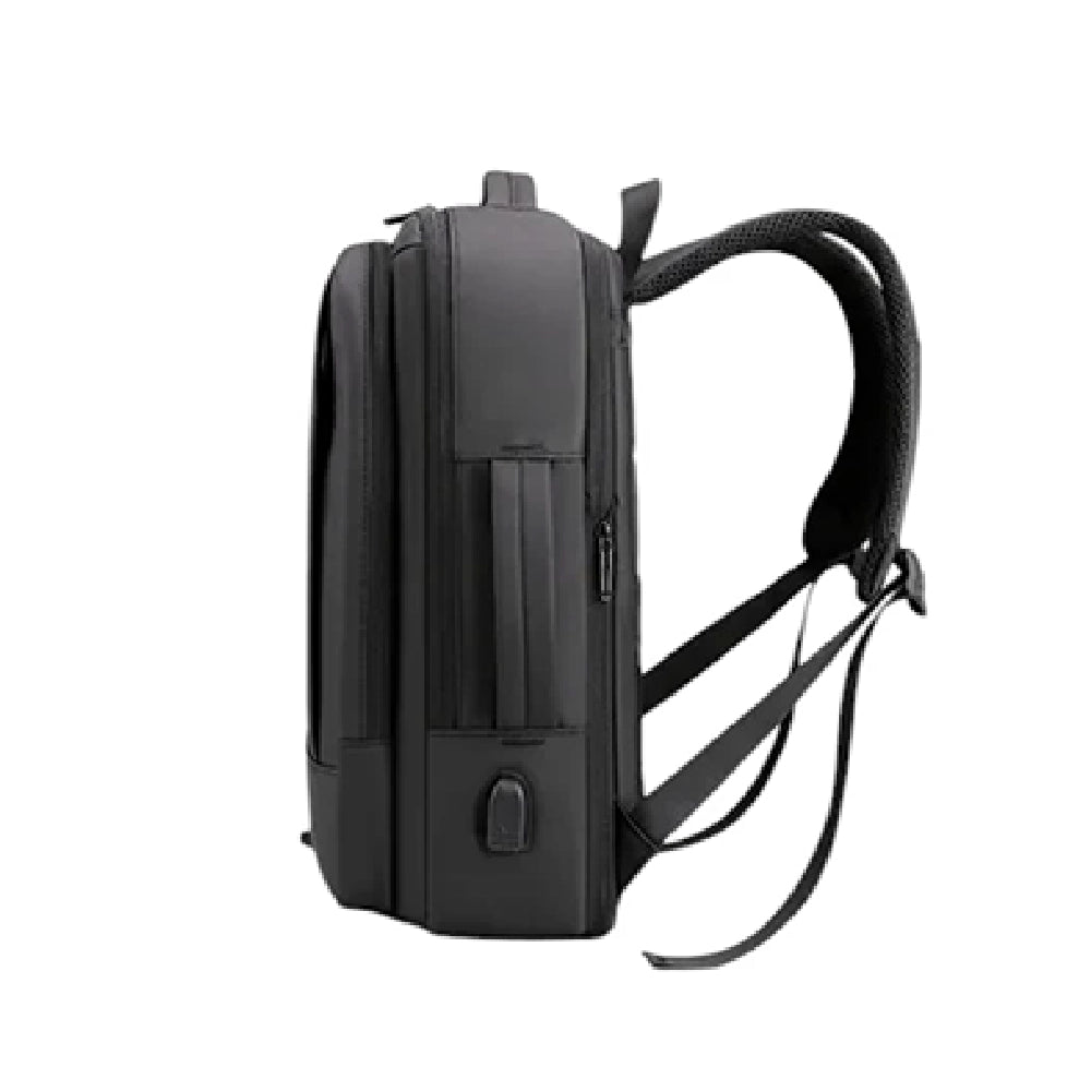 sac à dos ordinateur noir avec recharge USB - Kamson