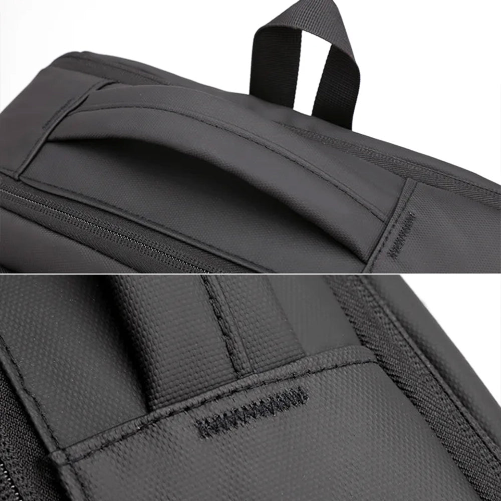 sac à dos ordinateur noir avec recharge USB - Kamson