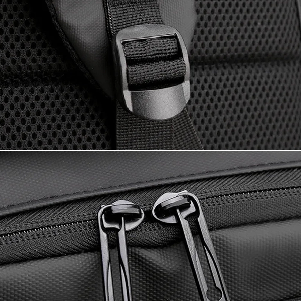 sac à dos ordinateur noir avec recharge USB - Kamson
