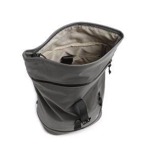 sac à dos de ville femme roll-top avec USB