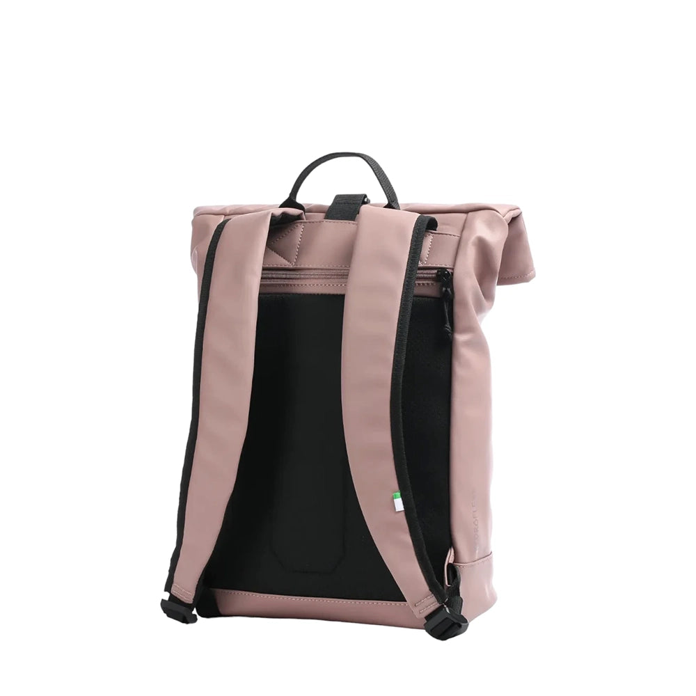 sac à dos de ville femme roll-top avec USB