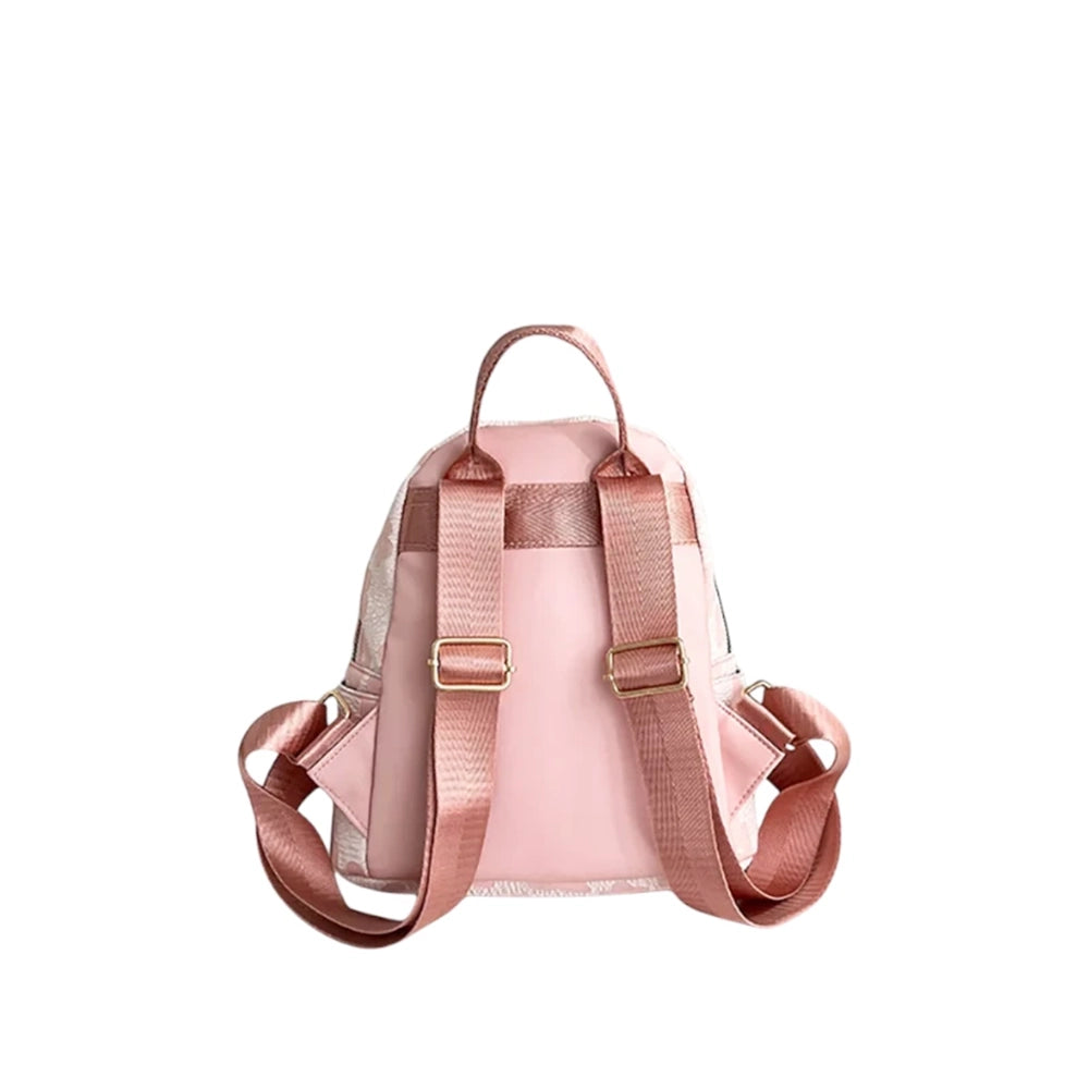 petit sac à dos femme en cuir imprimé