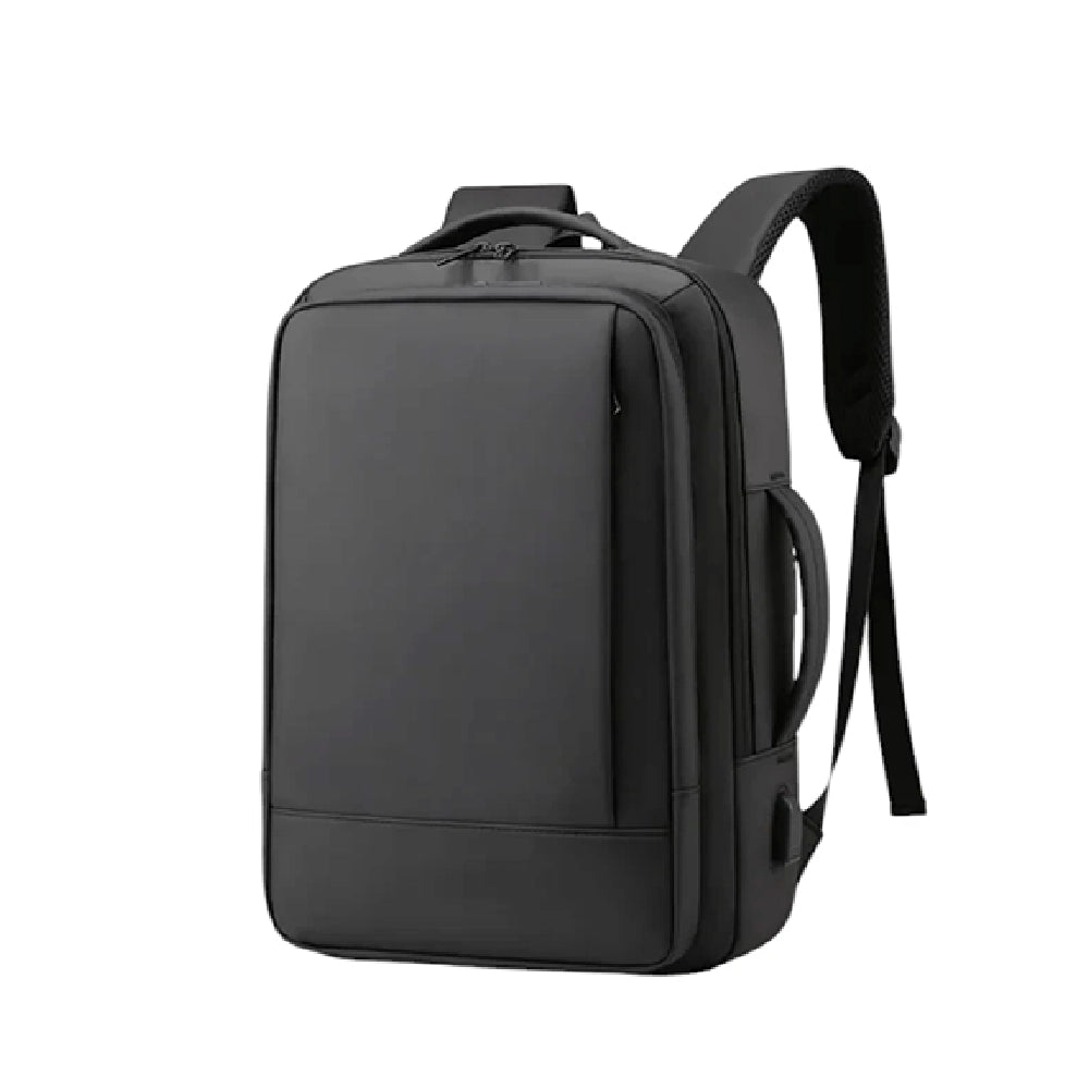 sac à dos ordinateur noir avec recharge USB - Kamson